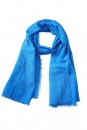 100% Baumwolle, leichte Tuchschal, 180cmx80cm - atlantic blau -